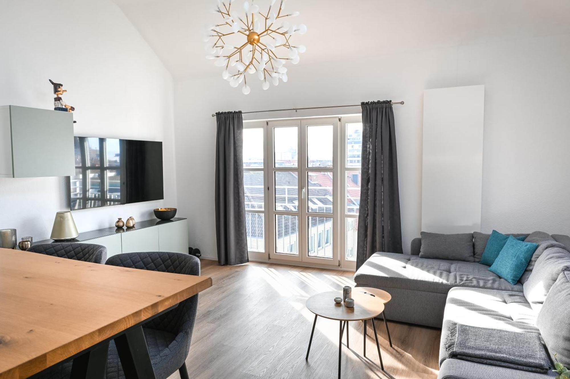 Eich-Penthouse, Zentral Am Stadtwald Mit Ausblick Ueber Die Stadt, 24H Self Check-In, Netflix, Disneyplus ハノーファー エクステリア 写真
